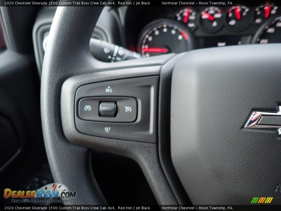 2020 Chevrolet Silverado 1500 Custom Trail Boss Crew Cab 4x4 Steering Wheel Photo #18