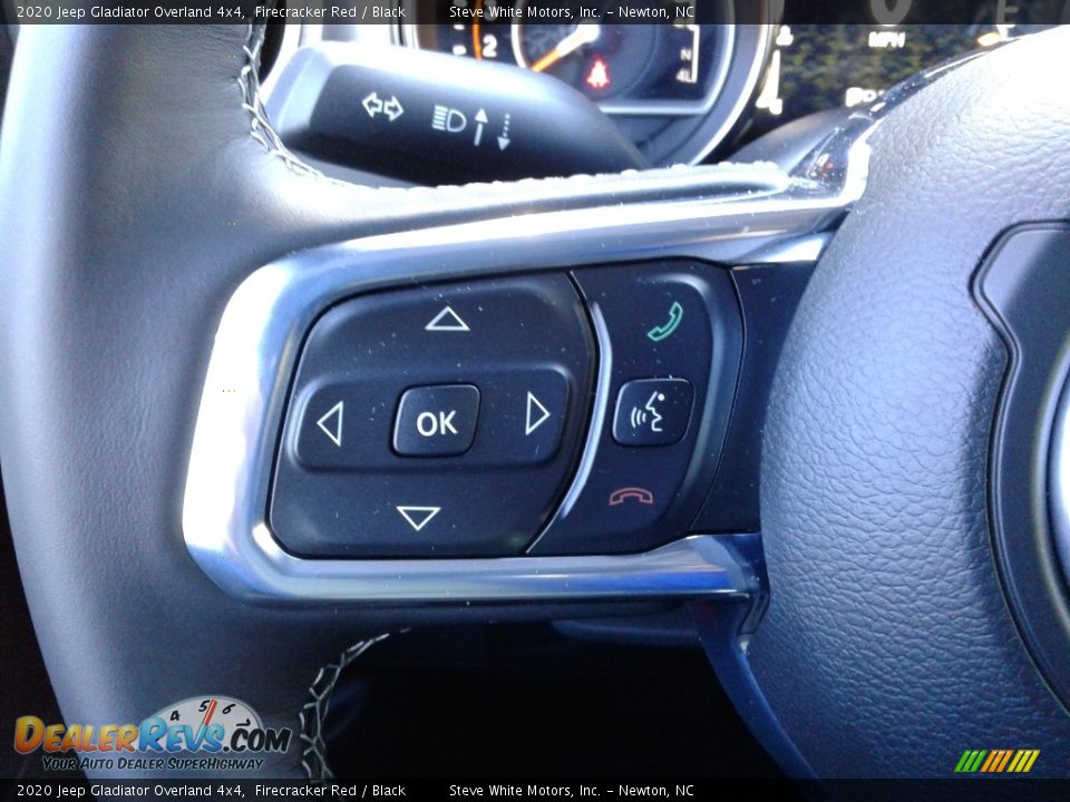 2020 Jeep Gladiator Overland 4x4 Steering Wheel Photo #16