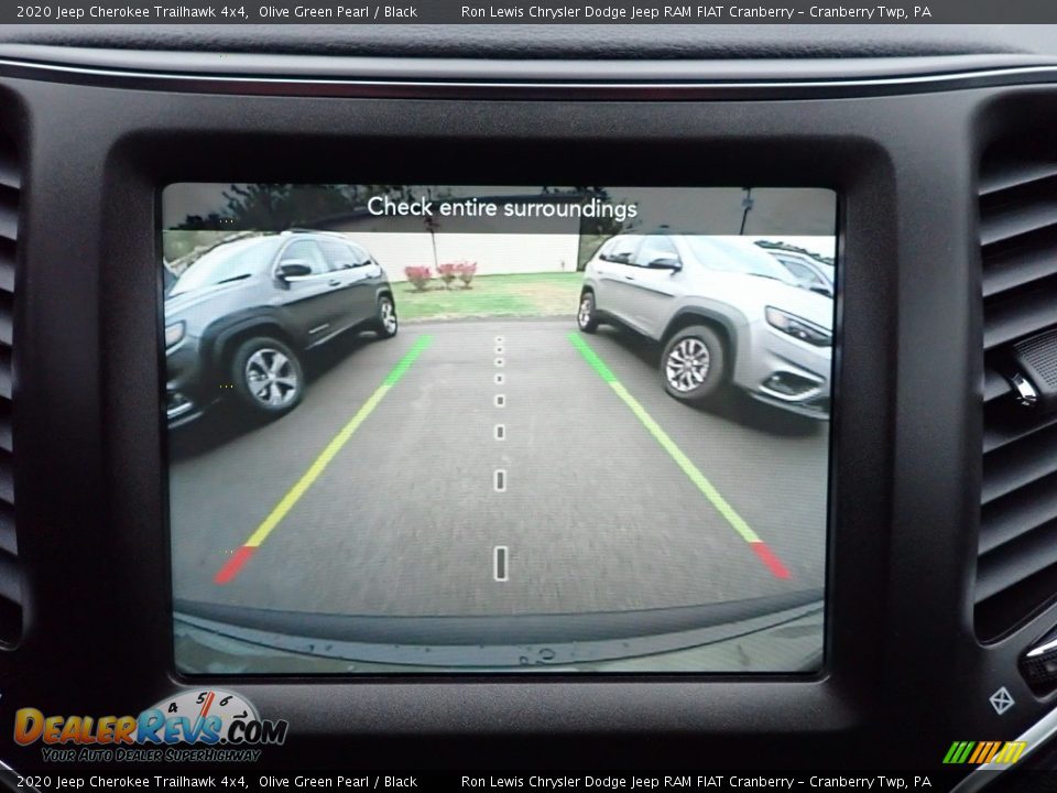 2020 Jeep Cherokee Trailhawk 4x4 Olive Green Pearl / Black Photo #18