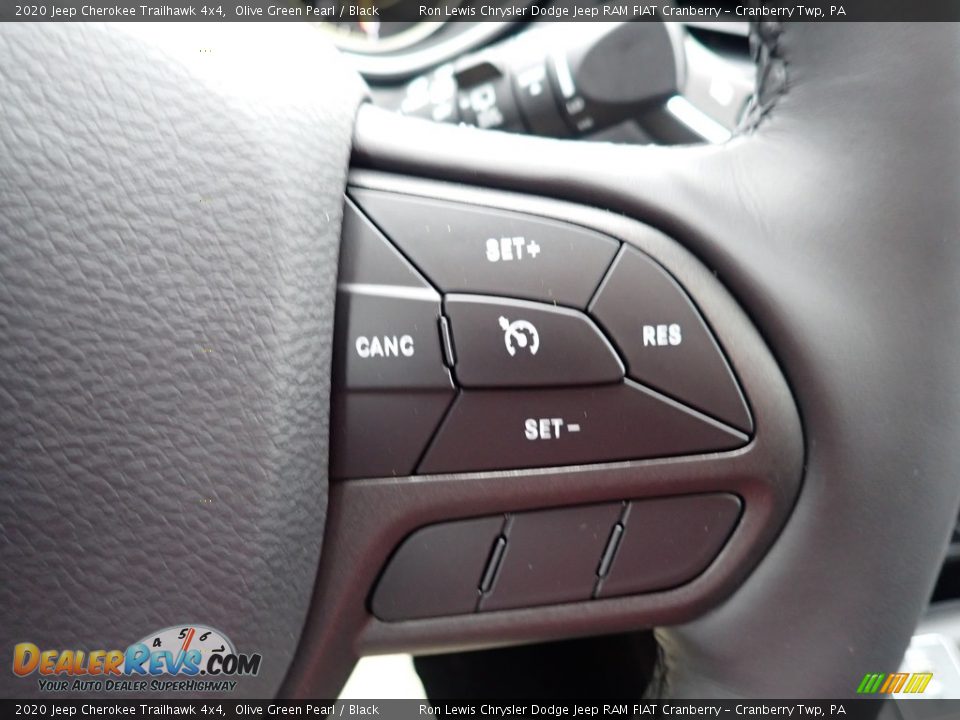 2020 Jeep Cherokee Trailhawk 4x4 Steering Wheel Photo #19