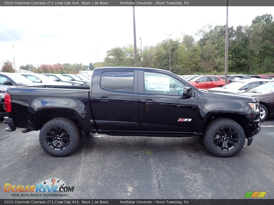 Black 2020 Chevrolet Colorado Z71 Crew Cab 4x4 Photo #5