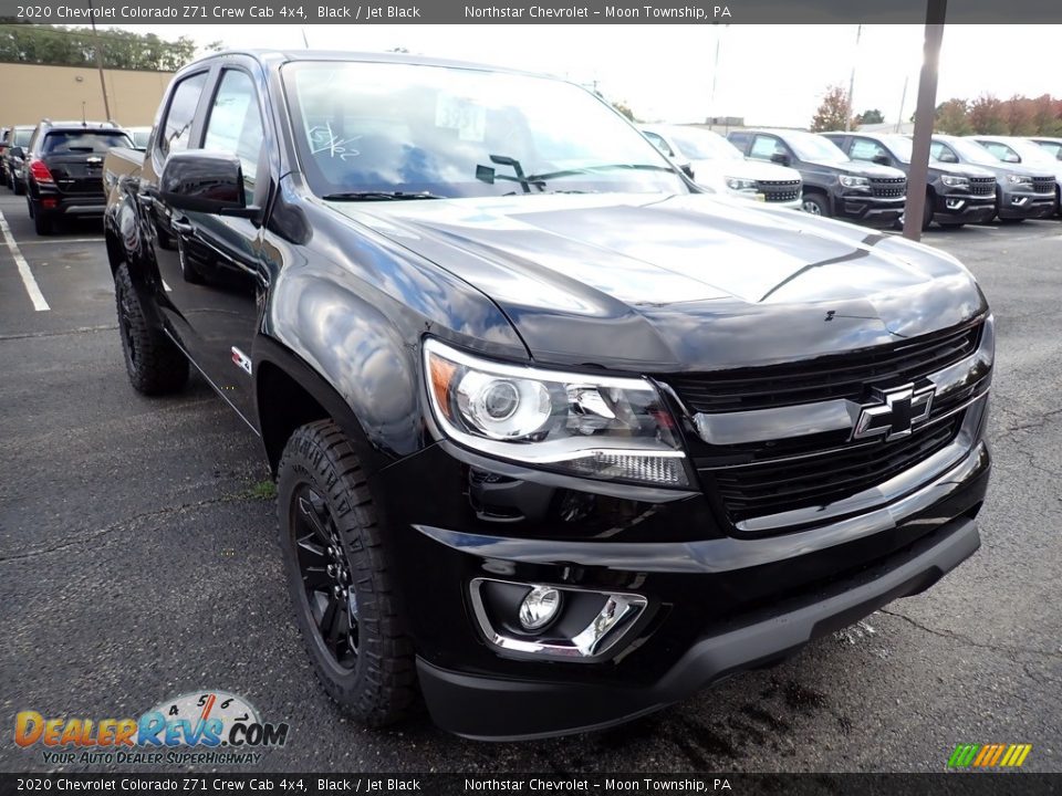 2020 Chevrolet Colorado Z71 Crew Cab 4x4 Black / Jet Black Photo #6