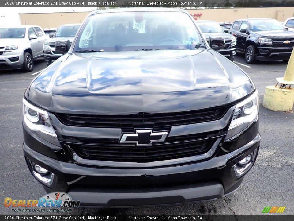 2020 Chevrolet Colorado Z71 Crew Cab 4x4 Black / Jet Black Photo #7