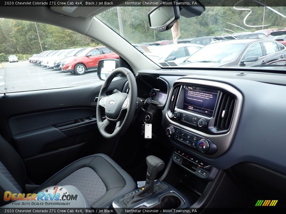 2020 Chevrolet Colorado Z71 Crew Cab 4x4 Black / Jet Black Photo #10