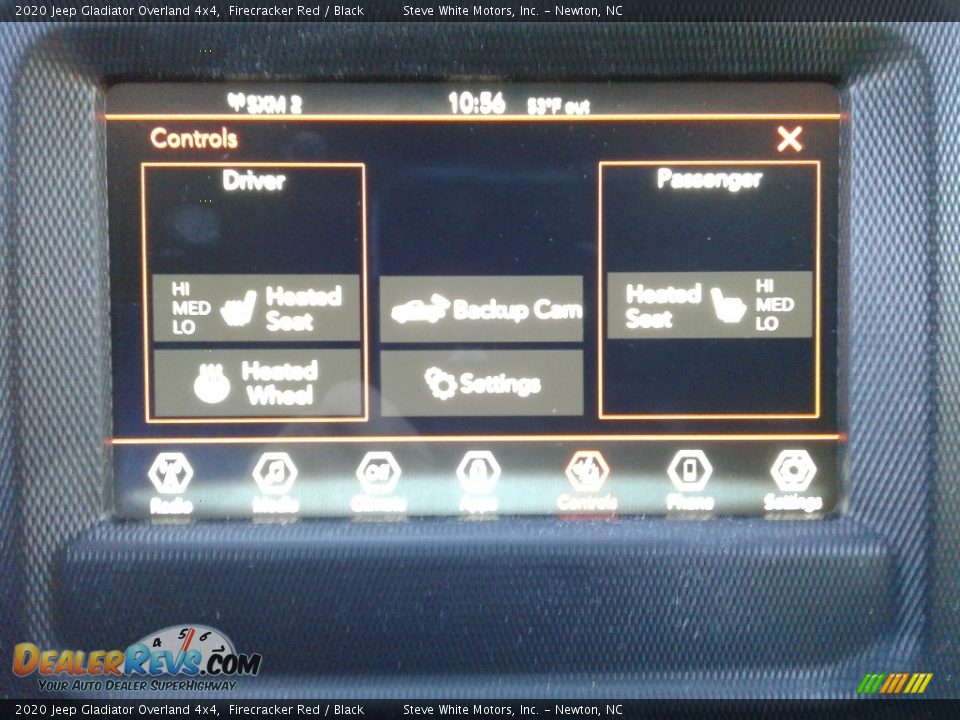 2020 Jeep Gladiator Overland 4x4 Firecracker Red / Black Photo #23