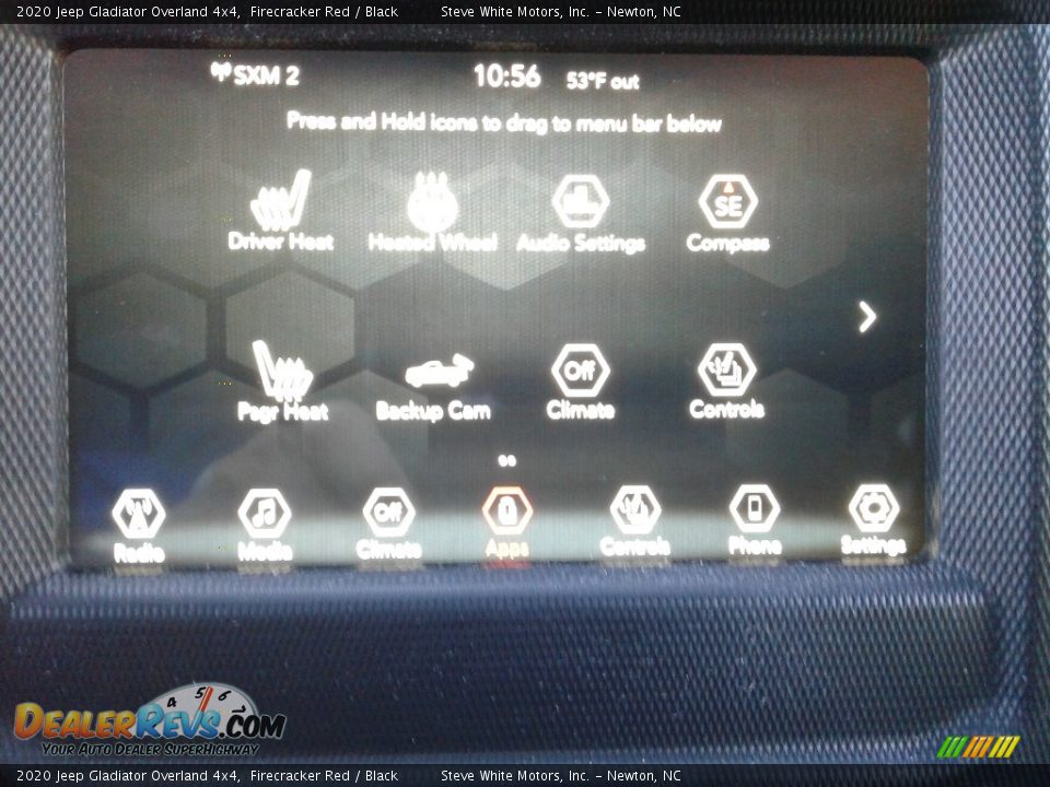 2020 Jeep Gladiator Overland 4x4 Firecracker Red / Black Photo #24