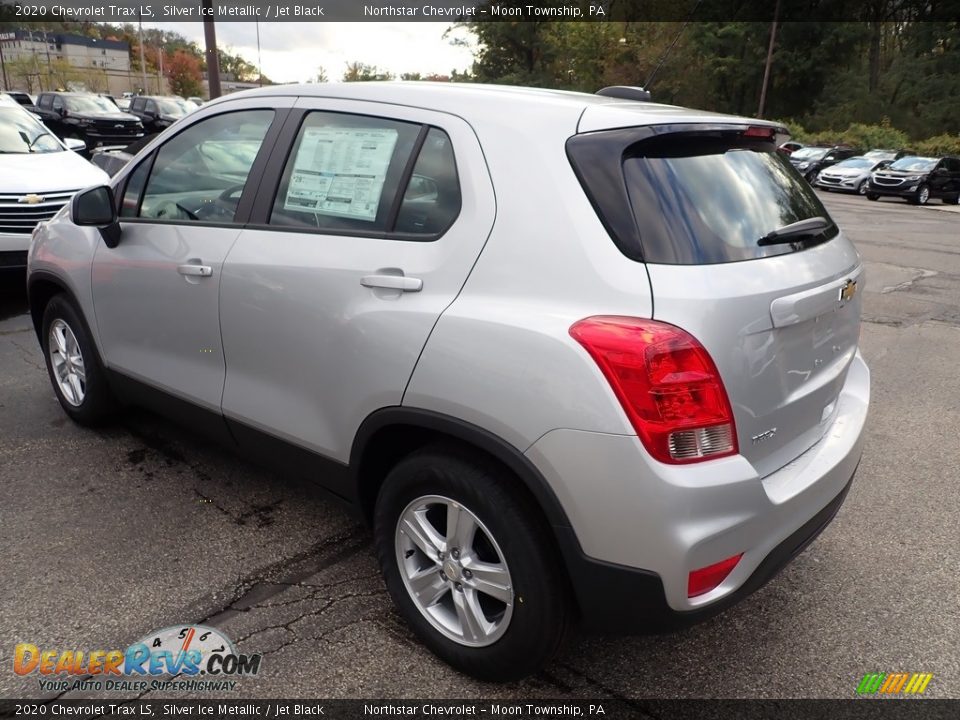 2020 Chevrolet Trax LS Silver Ice Metallic / Jet Black Photo #3
