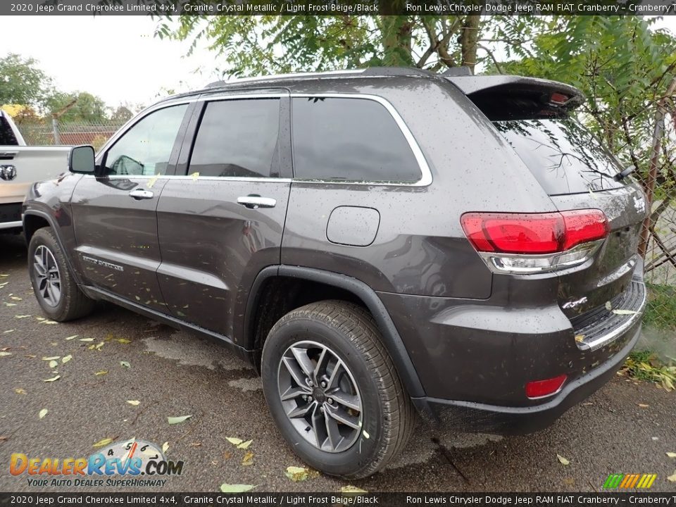 2020 Jeep Grand Cherokee Limited 4x4 Granite Crystal Metallic / Light Frost Beige/Black Photo #6