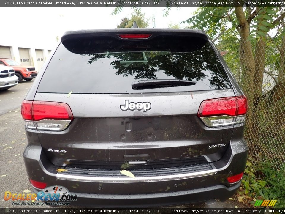 2020 Jeep Grand Cherokee Limited 4x4 Granite Crystal Metallic / Light Frost Beige/Black Photo #7