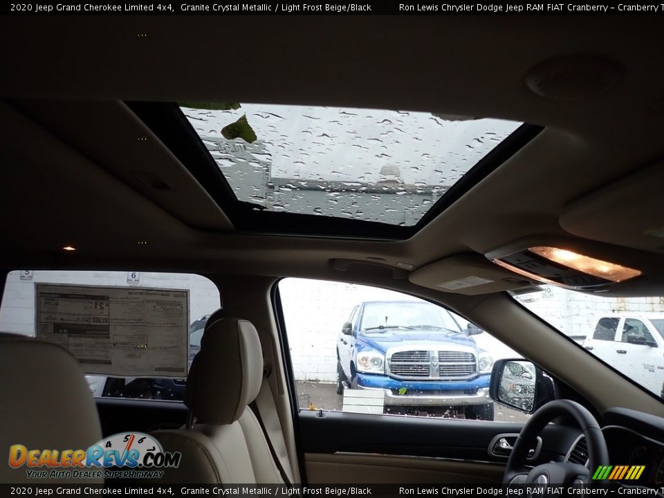 2020 Jeep Grand Cherokee Limited 4x4 Granite Crystal Metallic / Light Frost Beige/Black Photo #10