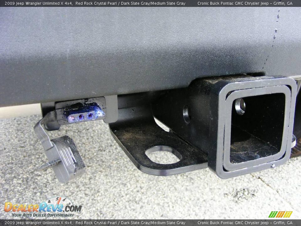 2009 Jeep Wrangler Unlimited X 4x4 Red Rock Crystal Pearl / Dark Slate Gray/Medium Slate Gray Photo #10