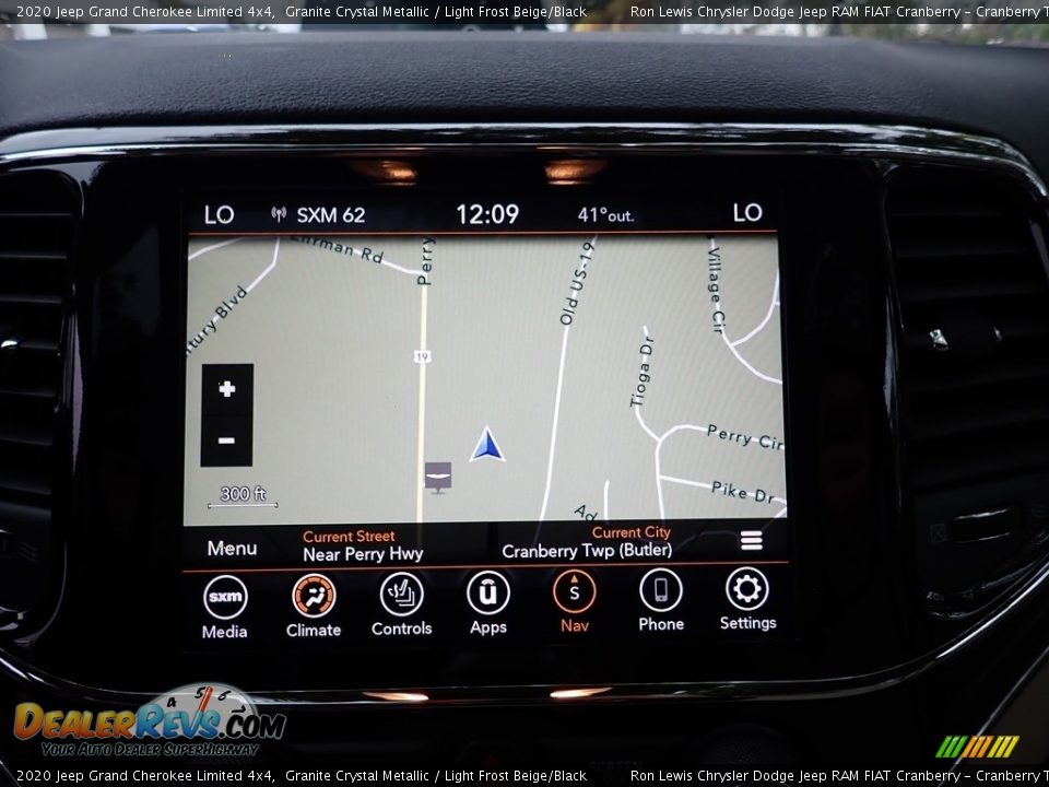 Navigation of 2020 Jeep Grand Cherokee Limited 4x4 Photo #15