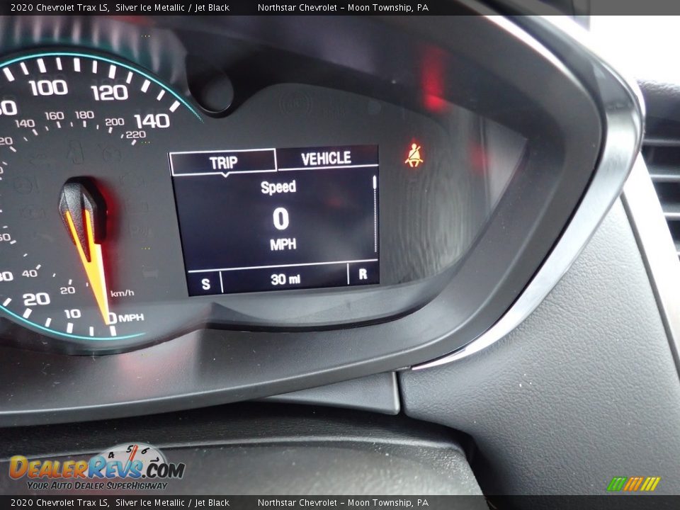 2020 Chevrolet Trax LS Silver Ice Metallic / Jet Black Photo #20