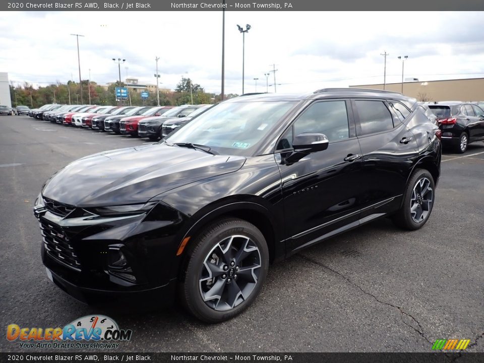 Front 3/4 View of 2020 Chevrolet Blazer RS AWD Photo #1