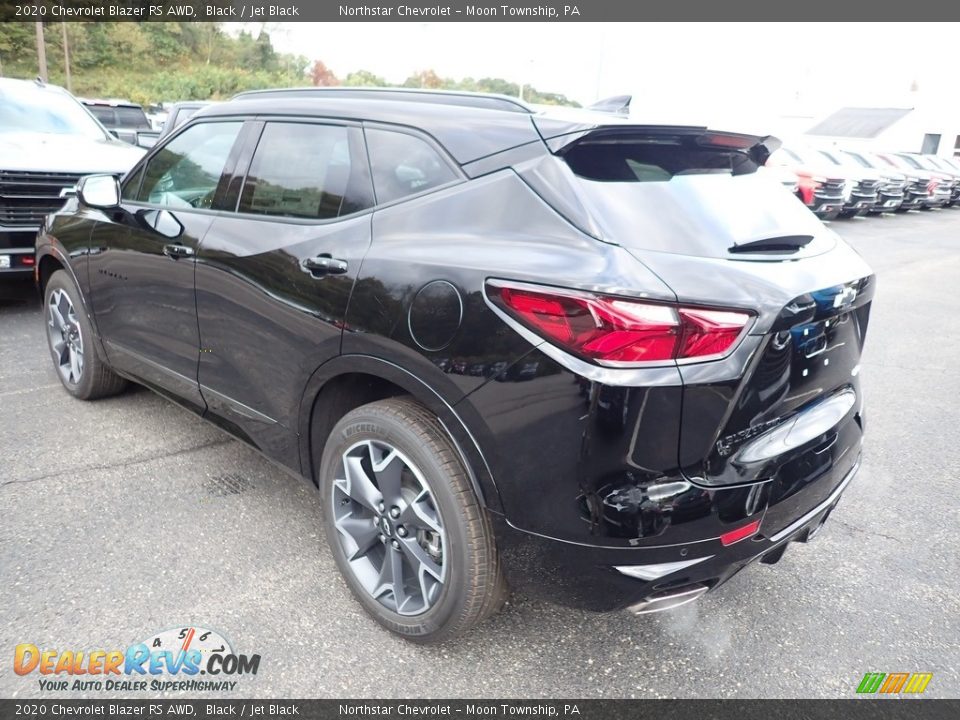 2020 Chevrolet Blazer RS AWD Black / Jet Black Photo #3