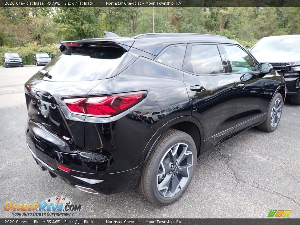 2020 Chevrolet Blazer RS AWD Black / Jet Black Photo #5