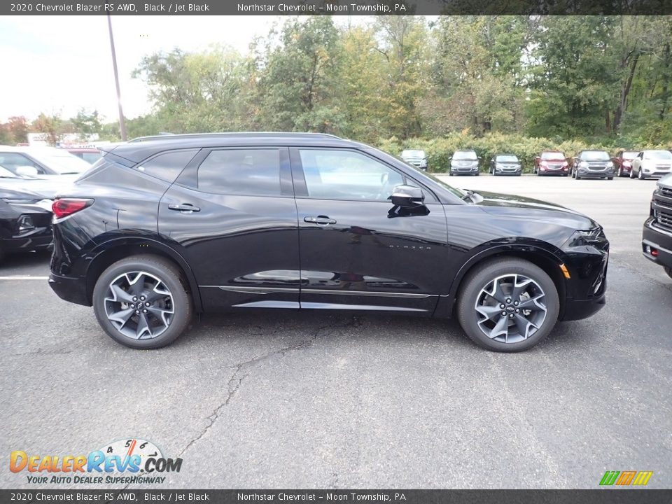 2020 Chevrolet Blazer RS AWD Black / Jet Black Photo #6