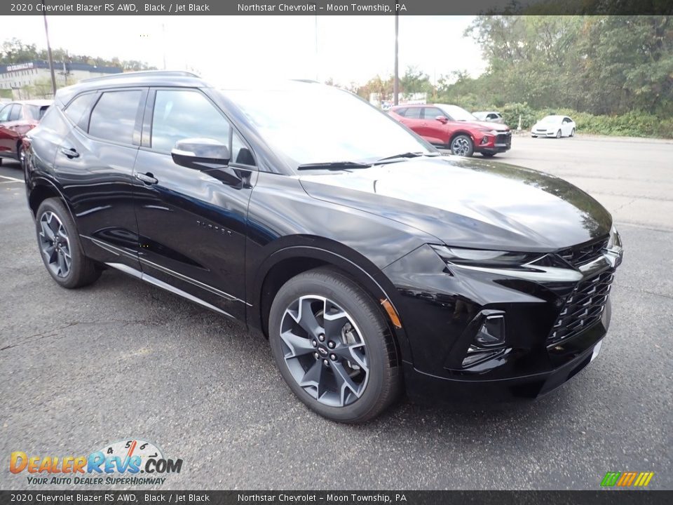 2020 Chevrolet Blazer RS AWD Black / Jet Black Photo #7