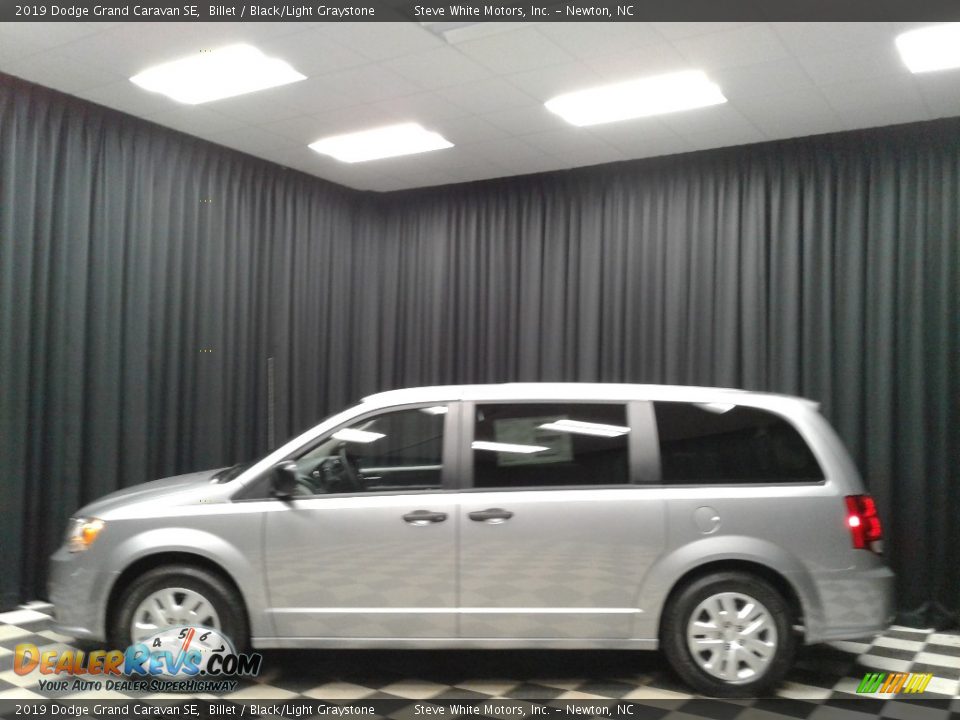 2019 Dodge Grand Caravan SE Billet / Black/Light Graystone Photo #1