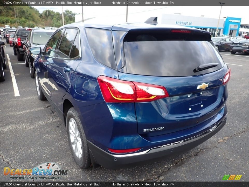2020 Chevrolet Equinox LT AWD Pacific Blue Metallic / Jet Black Photo #3