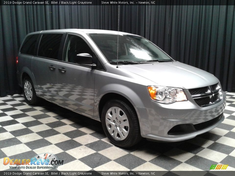 2019 Dodge Grand Caravan SE Billet / Black/Light Graystone Photo #4