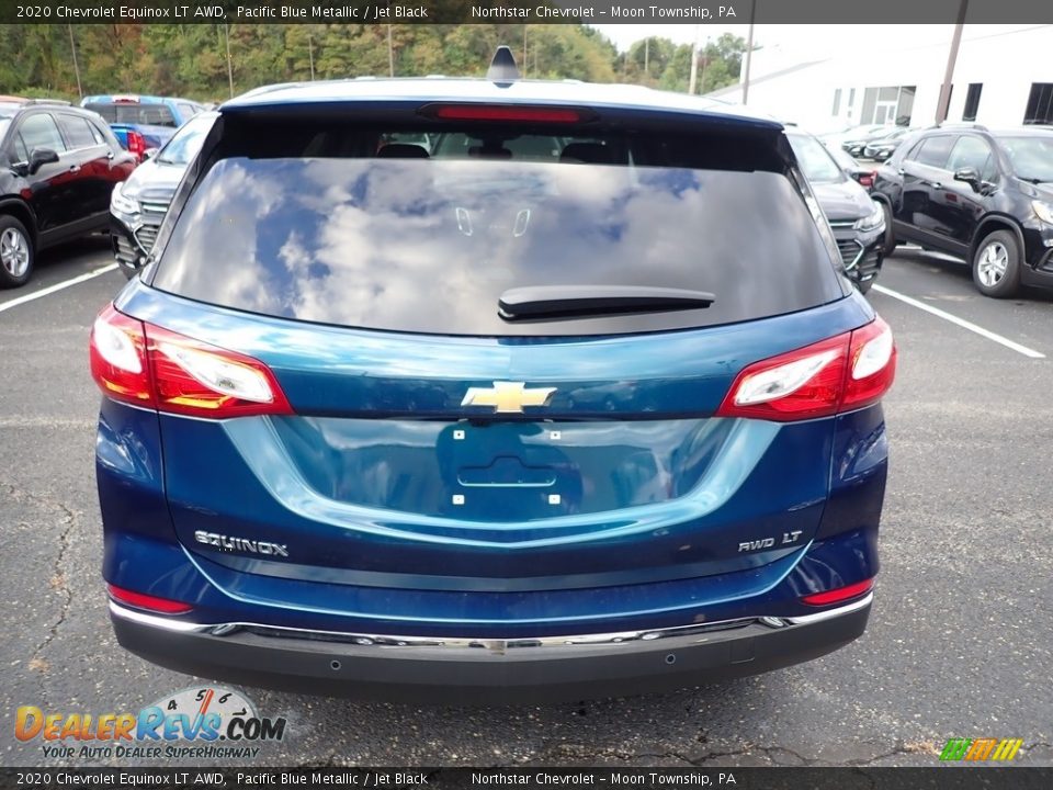 2020 Chevrolet Equinox LT AWD Pacific Blue Metallic / Jet Black Photo #4