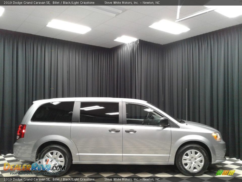 2019 Dodge Grand Caravan SE Billet / Black/Light Graystone Photo #5