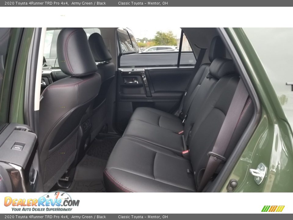 Rear Seat of 2020 Toyota 4Runner TRD Pro 4x4 Photo #3