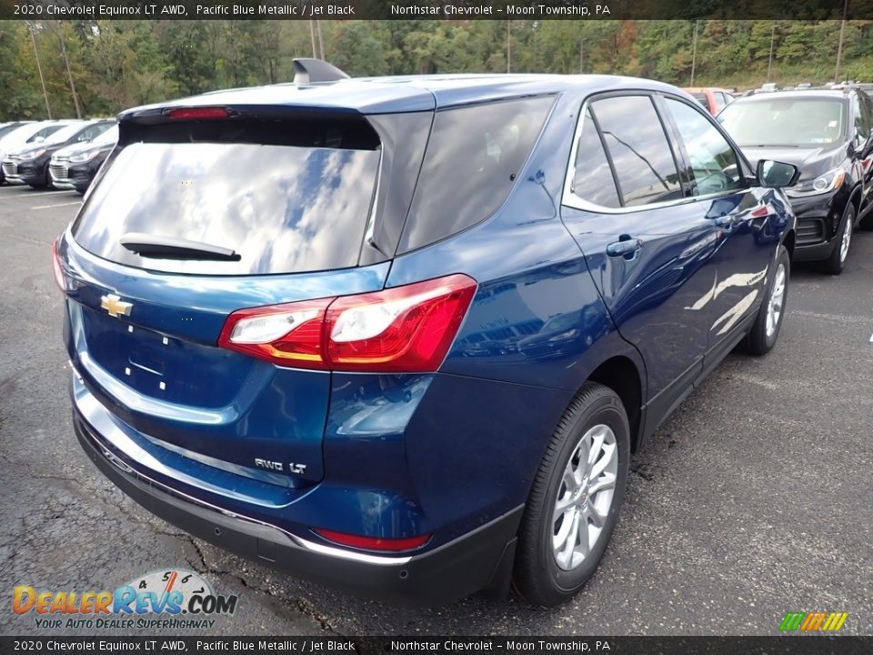 2020 Chevrolet Equinox LT AWD Pacific Blue Metallic / Jet Black Photo #5