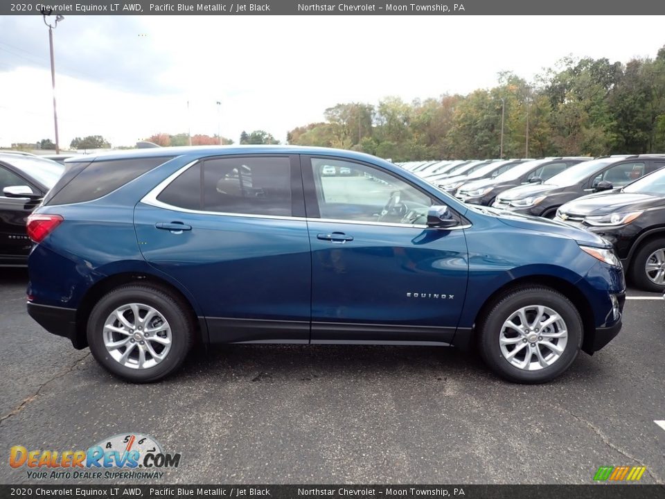 2020 Chevrolet Equinox LT AWD Pacific Blue Metallic / Jet Black Photo #6