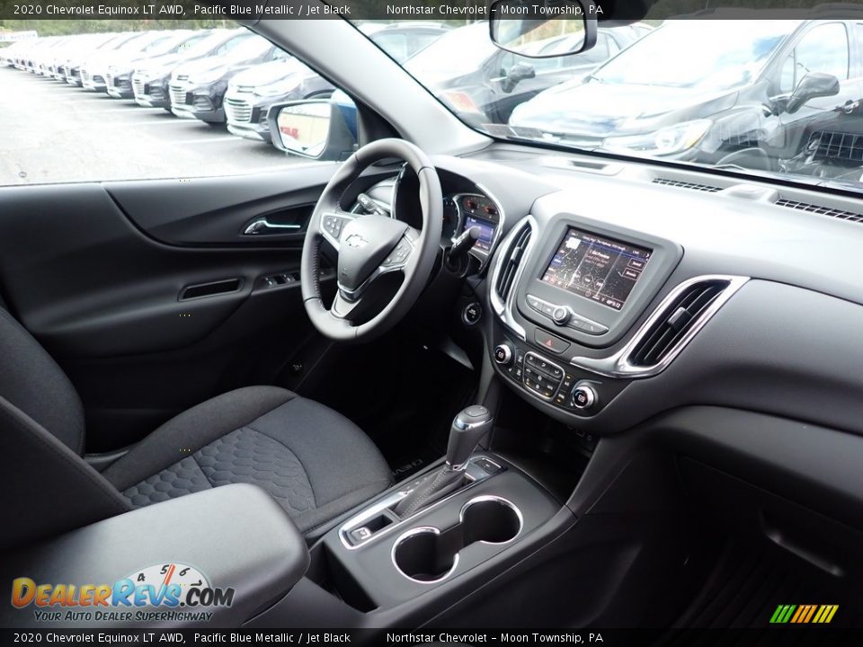 2020 Chevrolet Equinox LT AWD Pacific Blue Metallic / Jet Black Photo #10