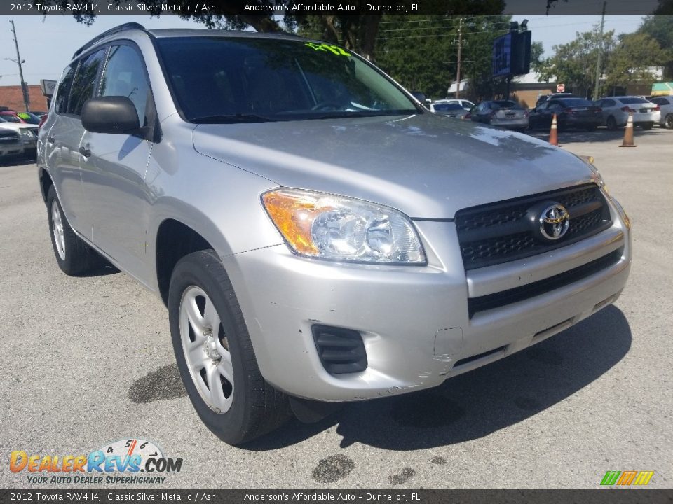 2012 Toyota RAV4 I4 Classic Silver Metallic / Ash Photo #1