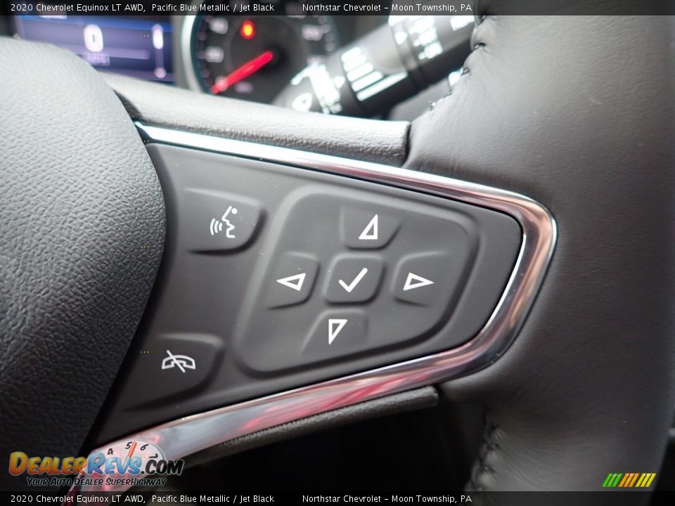 2020 Chevrolet Equinox LT AWD Pacific Blue Metallic / Jet Black Photo #17