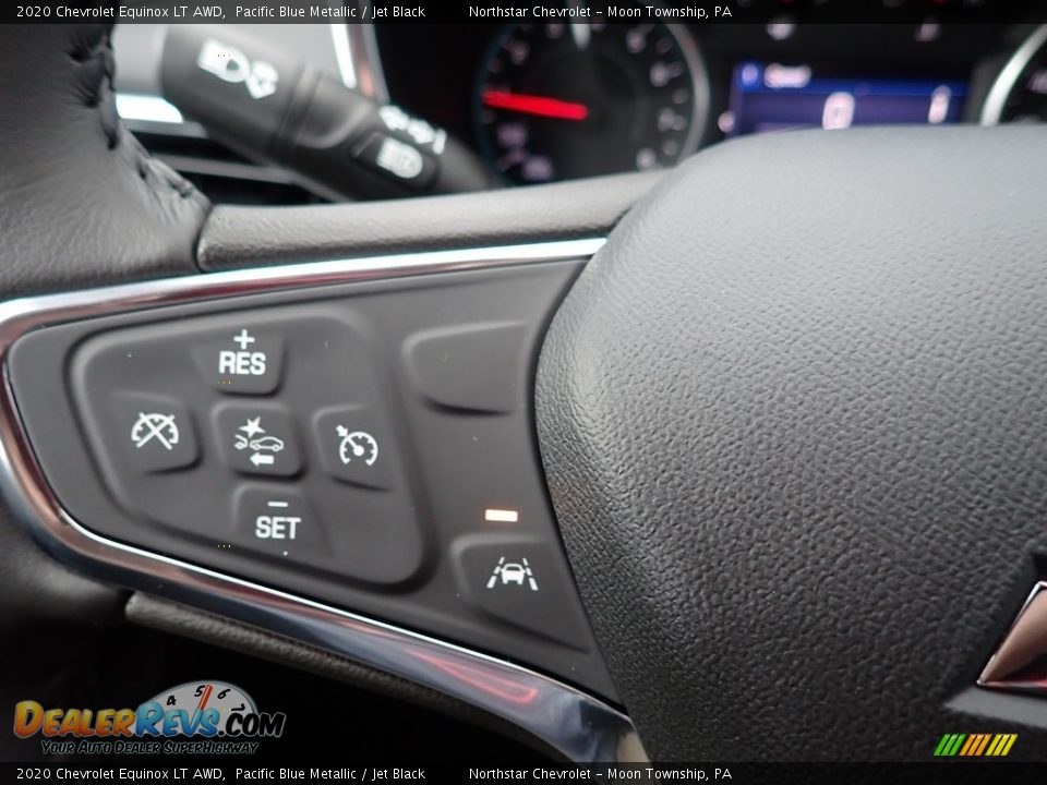 2020 Chevrolet Equinox LT AWD Pacific Blue Metallic / Jet Black Photo #18