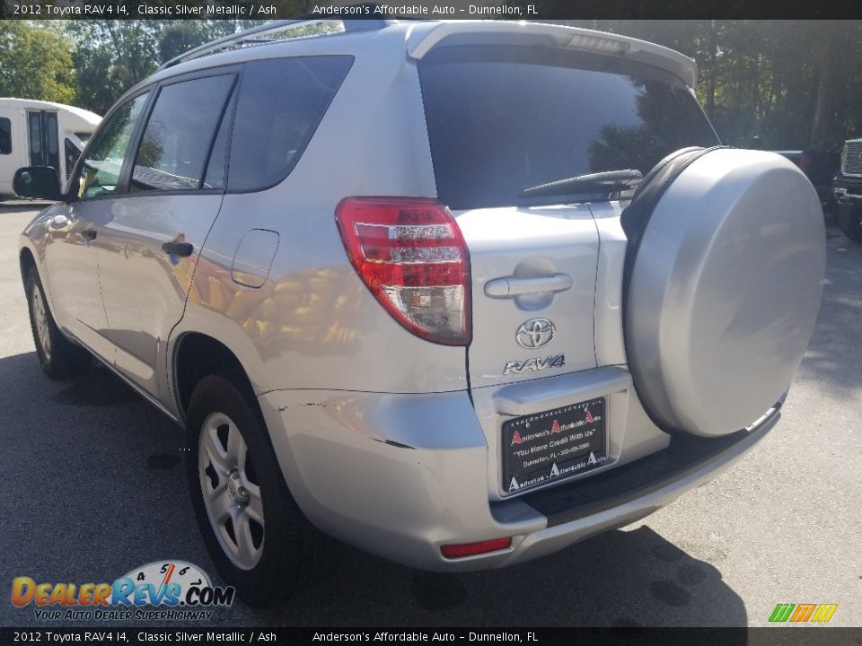 2012 Toyota RAV4 I4 Classic Silver Metallic / Ash Photo #5