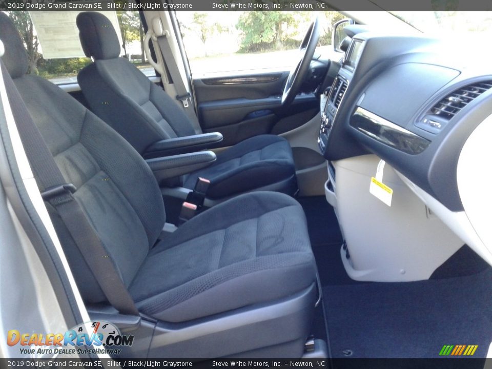 2019 Dodge Grand Caravan SE Billet / Black/Light Graystone Photo #17