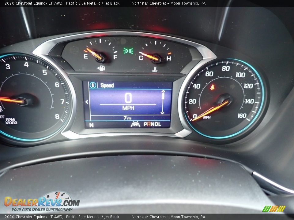 2020 Chevrolet Equinox LT AWD Pacific Blue Metallic / Jet Black Photo #19