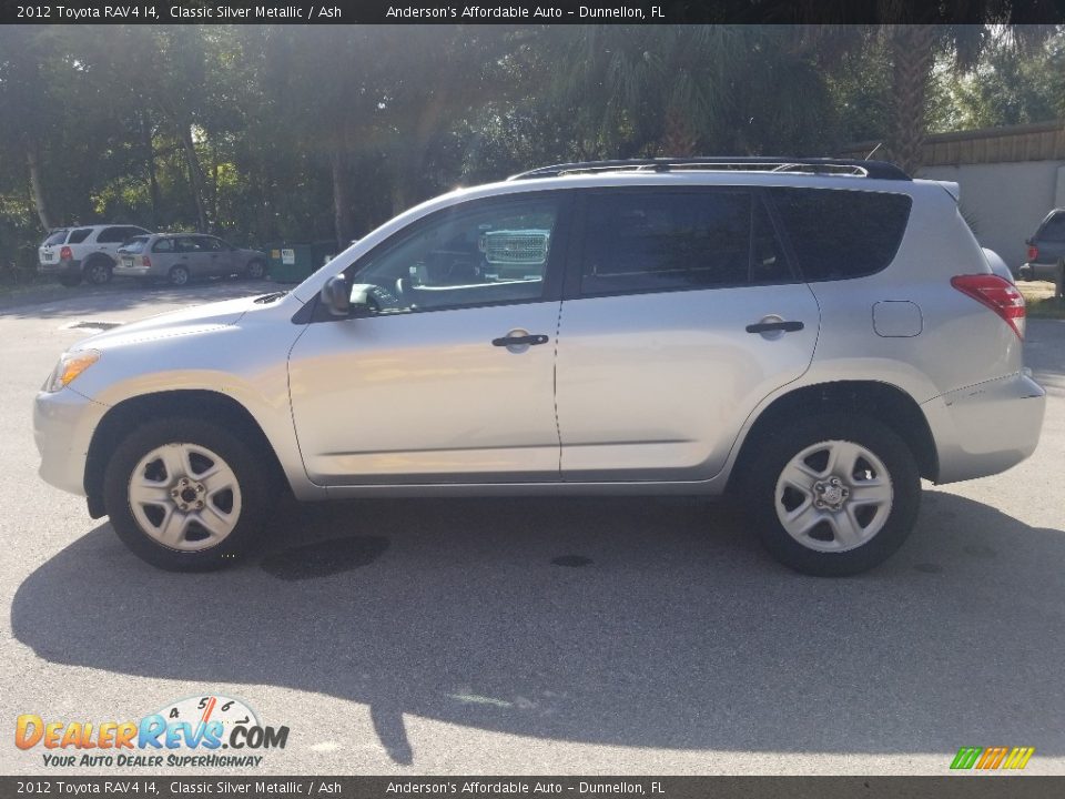 2012 Toyota RAV4 I4 Classic Silver Metallic / Ash Photo #6