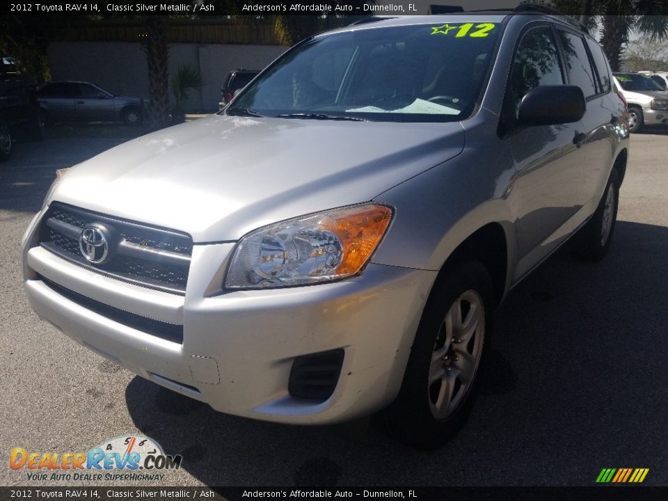 2012 Toyota RAV4 I4 Classic Silver Metallic / Ash Photo #7