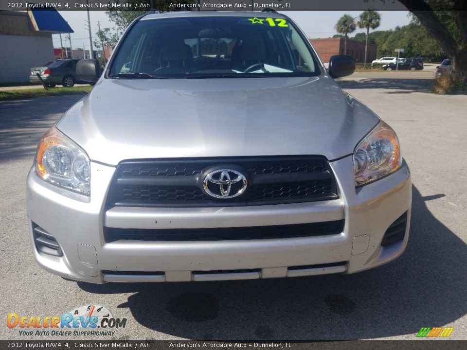 2012 Toyota RAV4 I4 Classic Silver Metallic / Ash Photo #8