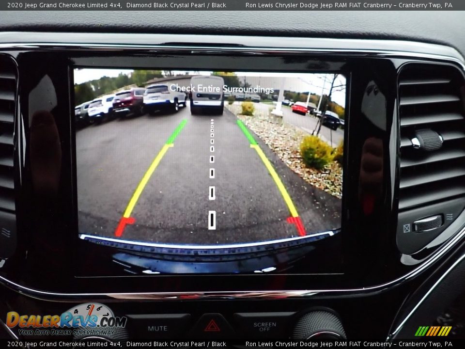 2020 Jeep Grand Cherokee Limited 4x4 Diamond Black Crystal Pearl / Black Photo #19