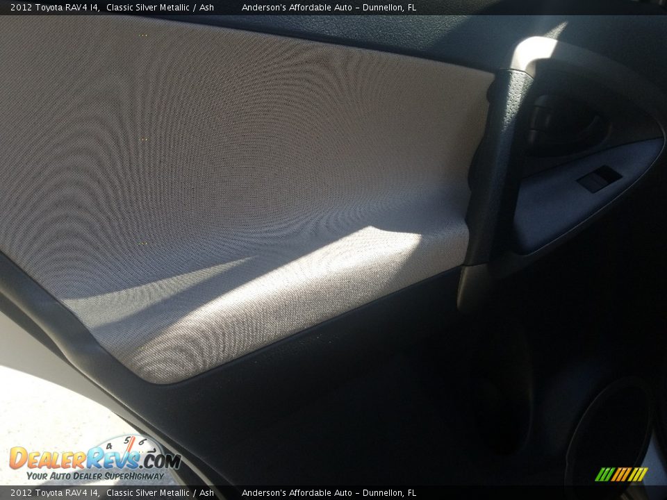 2012 Toyota RAV4 I4 Classic Silver Metallic / Ash Photo #14