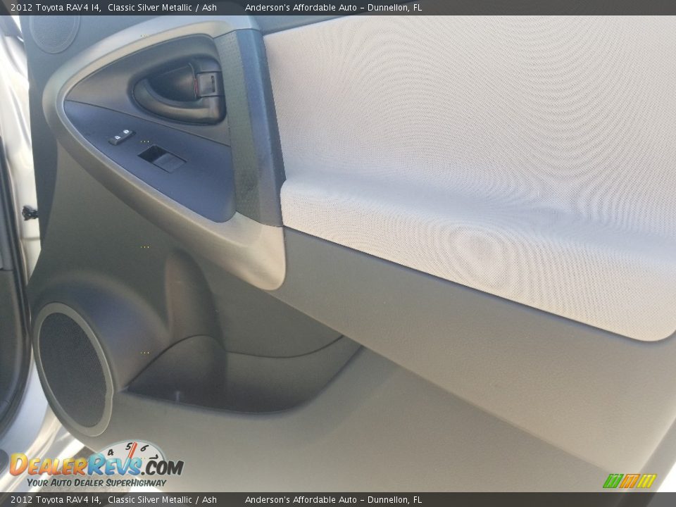 2012 Toyota RAV4 I4 Classic Silver Metallic / Ash Photo #17