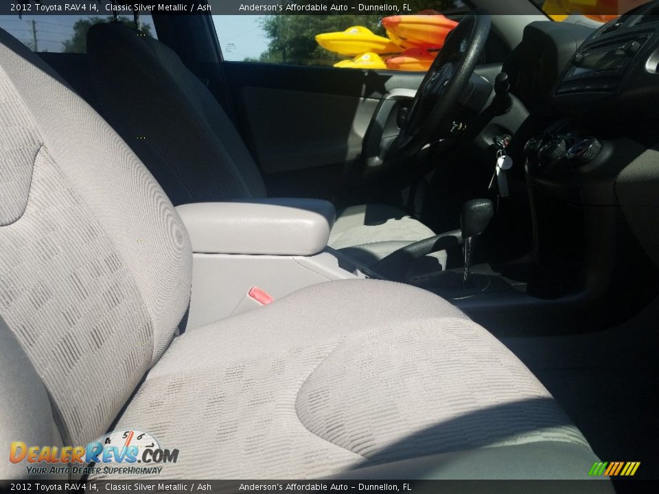 2012 Toyota RAV4 I4 Classic Silver Metallic / Ash Photo #18