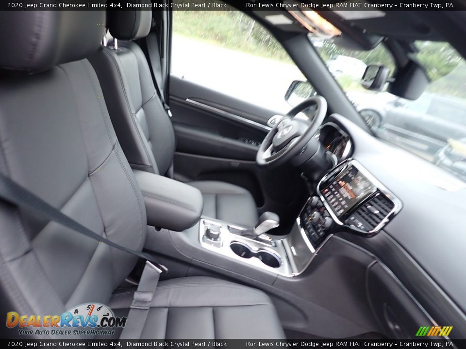 2020 Jeep Grand Cherokee Limited 4x4 Diamond Black Crystal Pearl / Black Photo #10