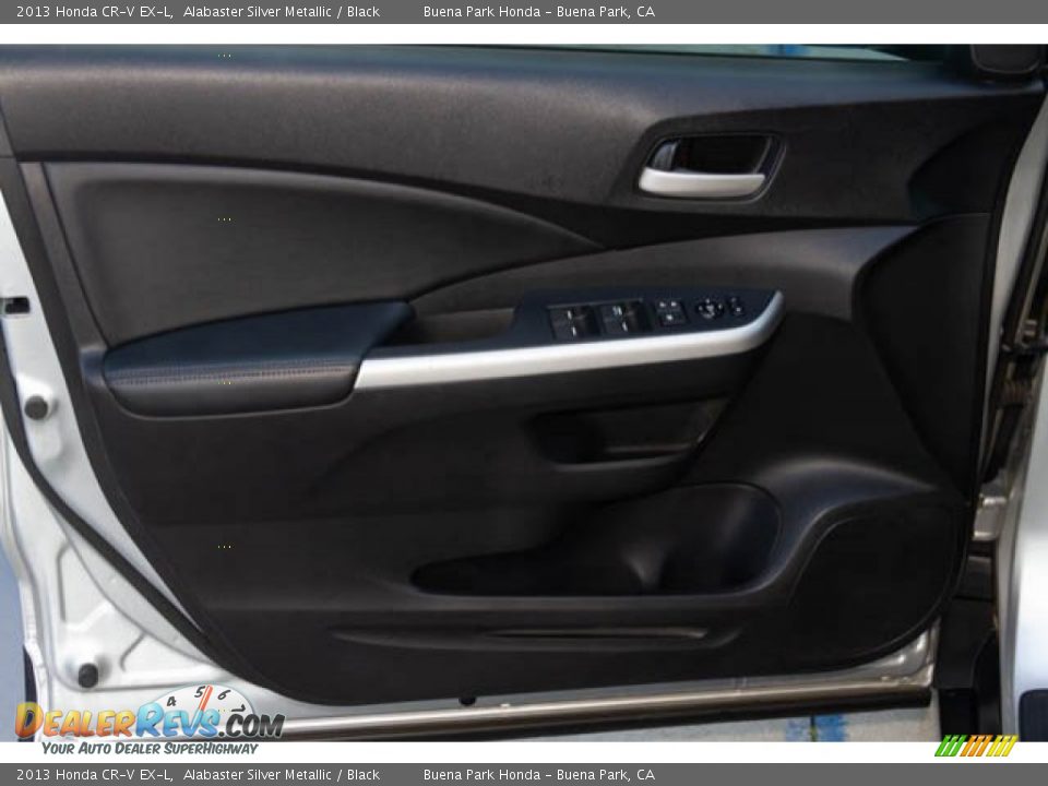 2013 Honda CR-V EX-L Alabaster Silver Metallic / Black Photo #24