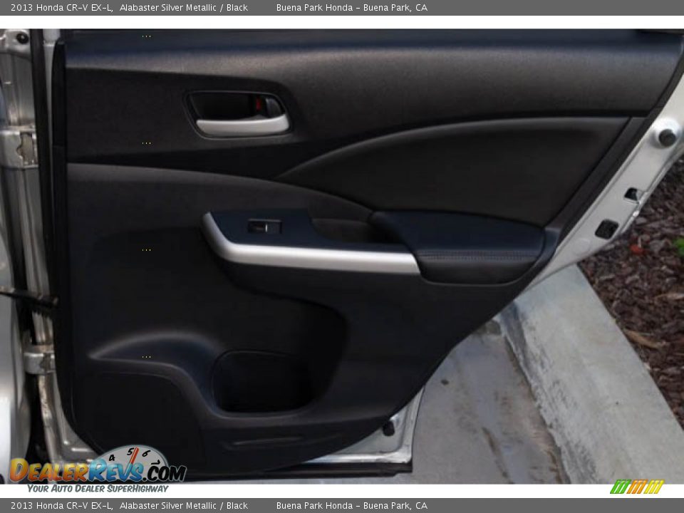 2013 Honda CR-V EX-L Alabaster Silver Metallic / Black Photo #27