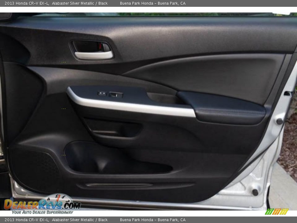 2013 Honda CR-V EX-L Alabaster Silver Metallic / Black Photo #28