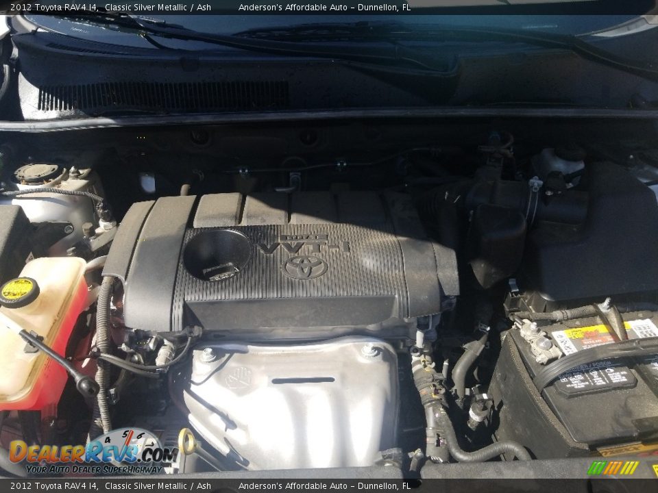 2012 Toyota RAV4 I4 Classic Silver Metallic / Ash Photo #25