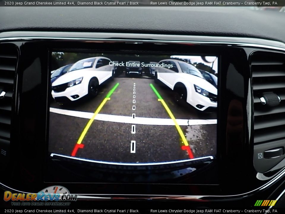 2020 Jeep Grand Cherokee Limited 4x4 Diamond Black Crystal Pearl / Black Photo #19
